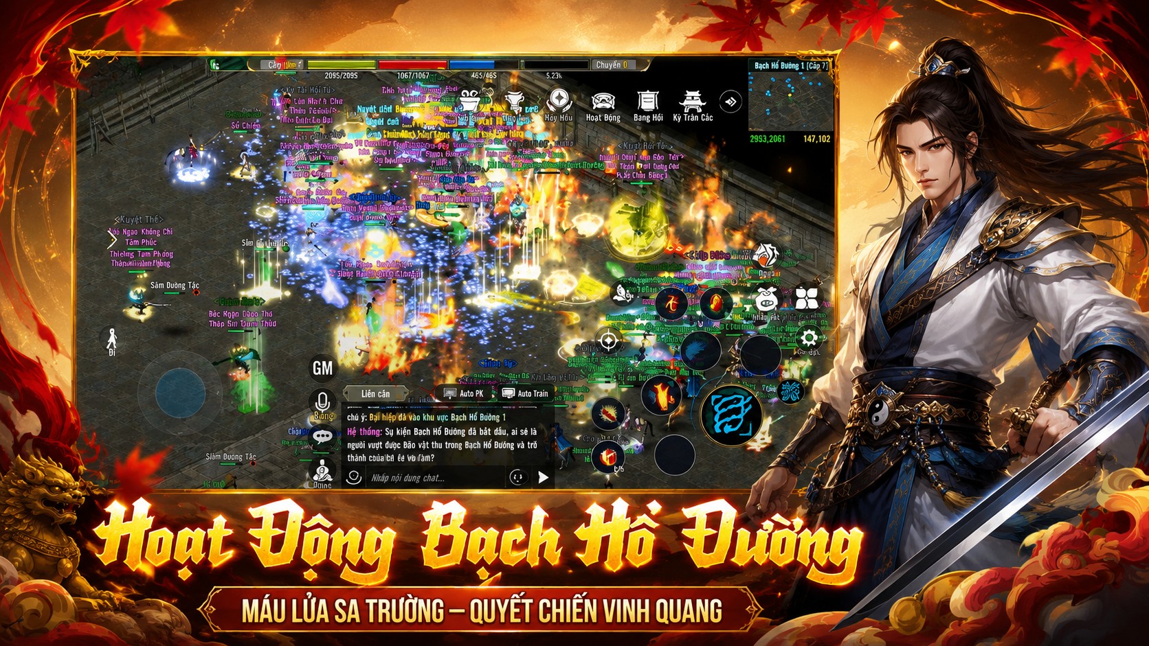 Hoạt động Bạch Hổ Đường